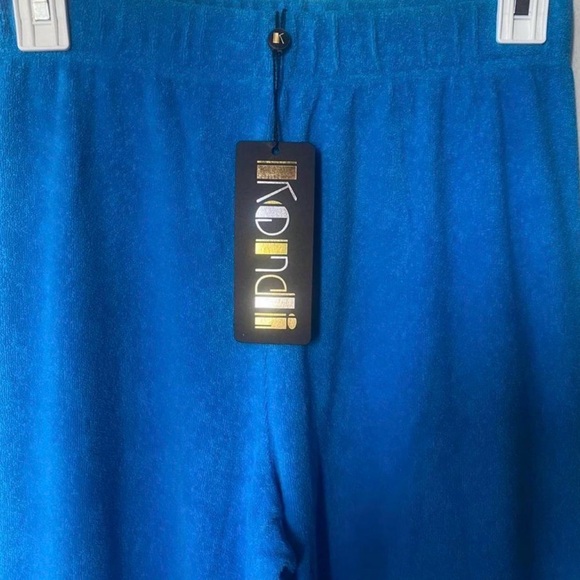 Suzie Kondi French Blue Wide-Leg Lounge Pants - Picture 3 of 5